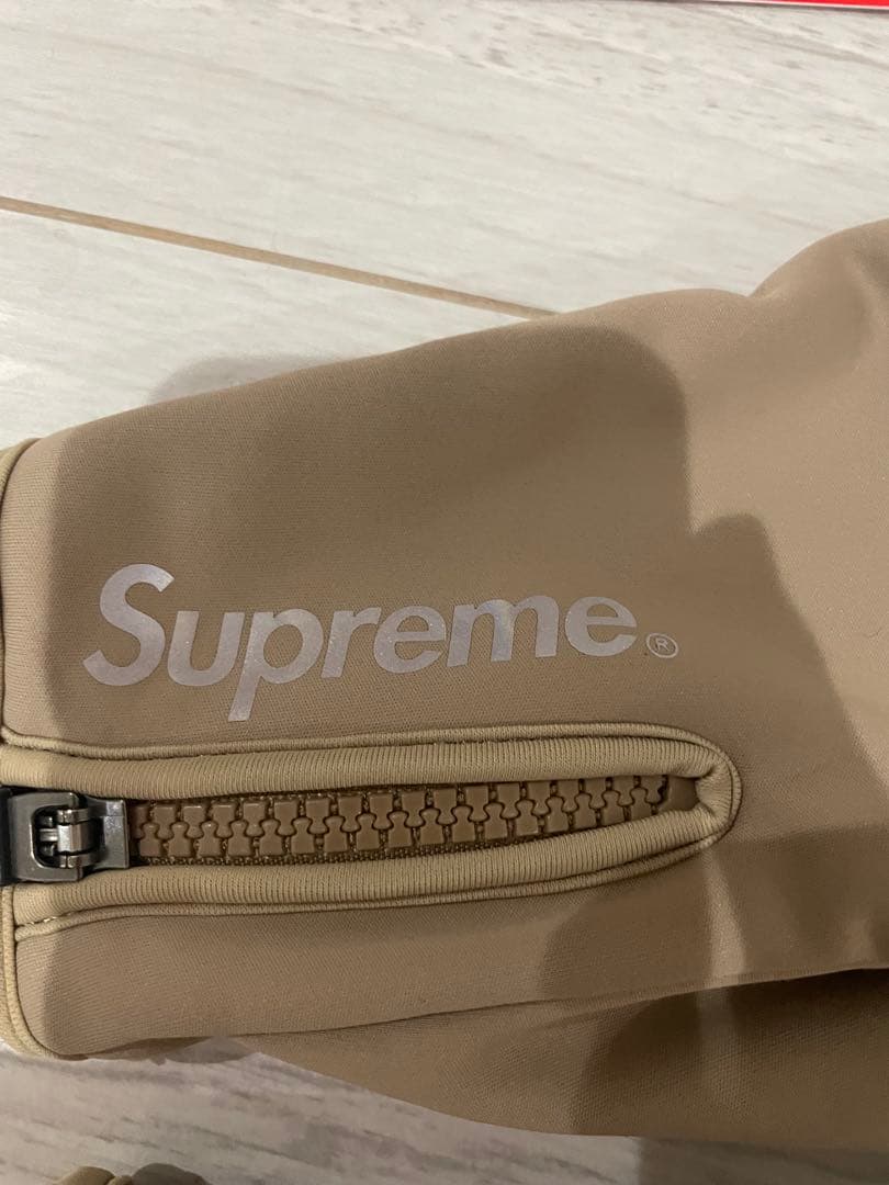 小物 Supreme WINDSTOPPER Zip Gloves \"Taupe\"