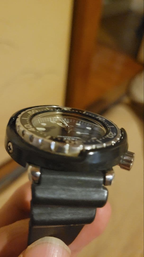 SEIKO プロフェッショナル 200 7c43 6020 ミニツナ - メルカリ