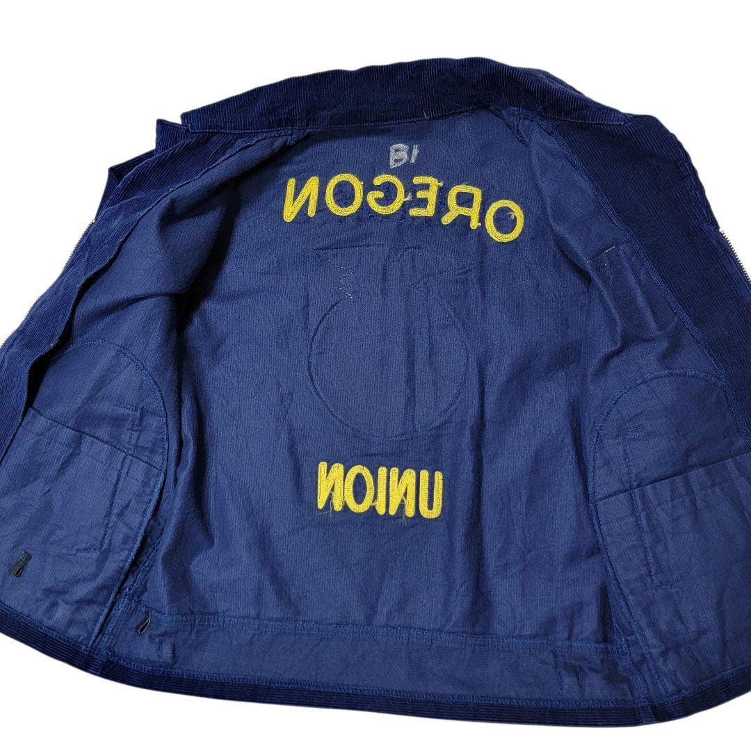 エラー品 90S-00S FFA ファーマーズジャケット OREGON 濃紺 - メルカリ