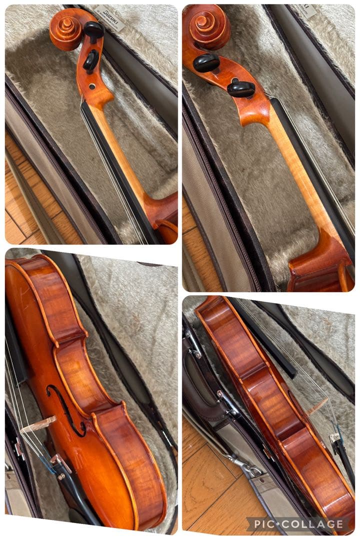 極美品】スズキ ビオラ No.2 2002年 15.5インチ 虎杢 - メルカリ