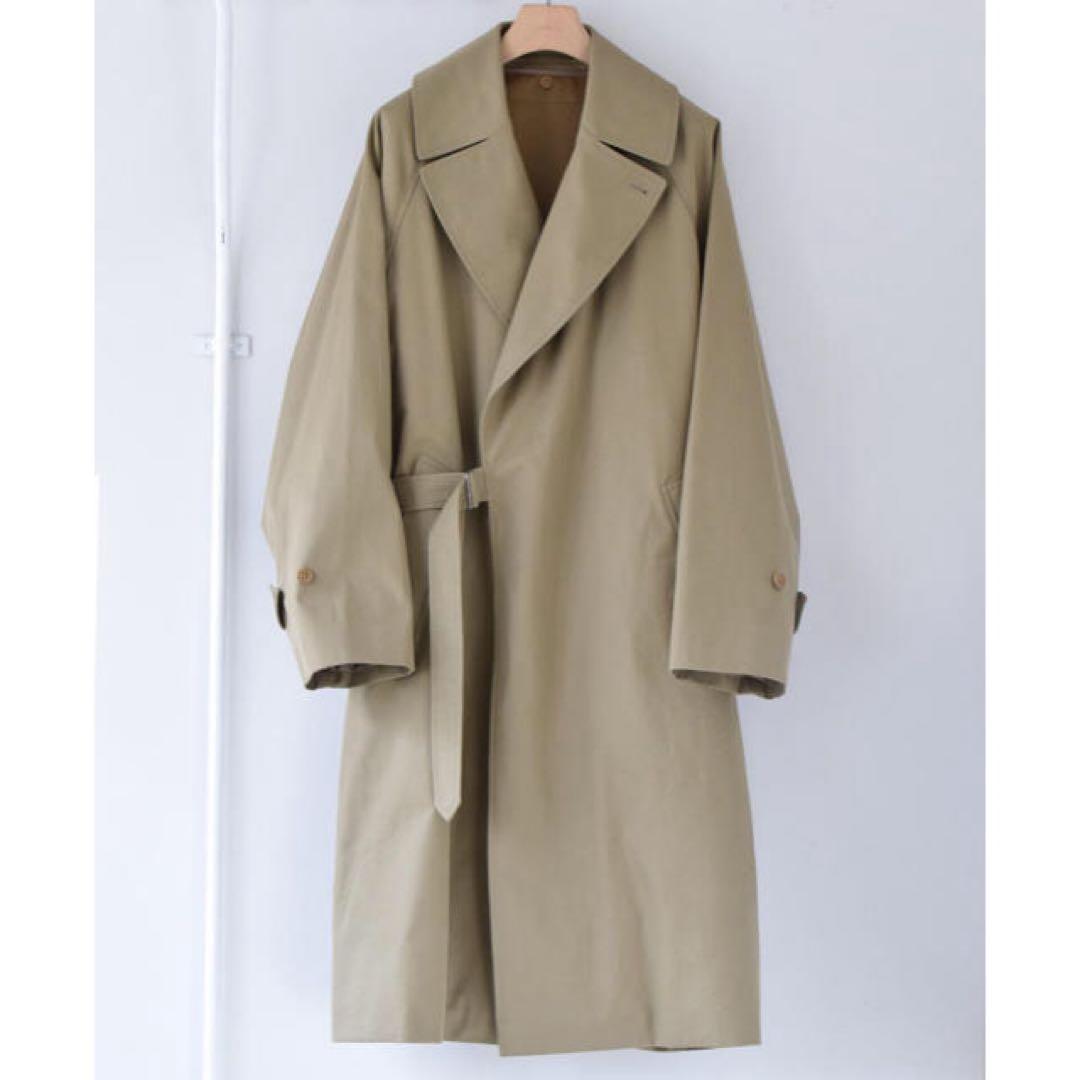 comoli タイロッケンコート ライナー付　サイズ2 COMOLI コットンギャバタイロッケンコート(ライナー付) | Less Higashikawa