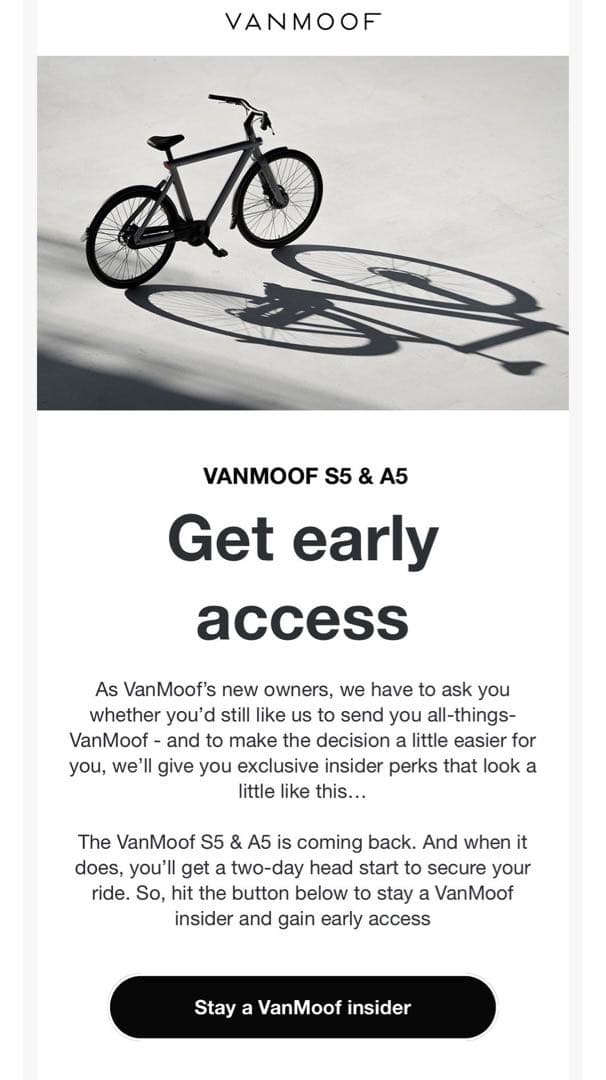2026年2月公式サポート復活】新型Vanmoof S5 バンムーフUSモード