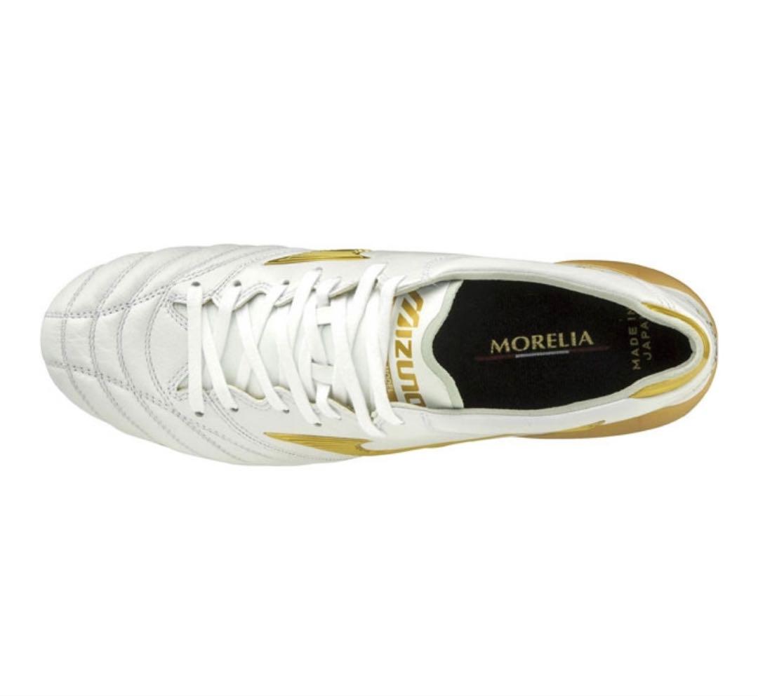 モレリア NEO ll 26.0cm （ホワイト×ゴールド）