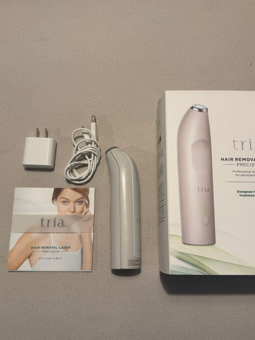 【動作確認済】トリア 脱毛器 Precision DOVE EU Amazon | トリア Tria パーソナルレーザー脱毛器プレシジョン レーザー
