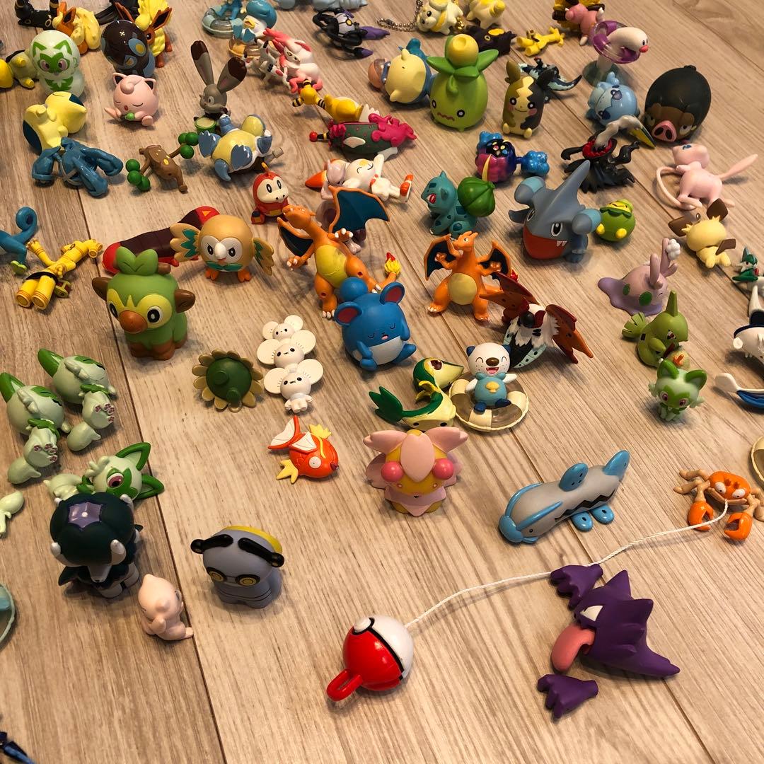 ポケモンキッズ　指人形　200個以上　フィギュアまとめ売り　オマケ多数