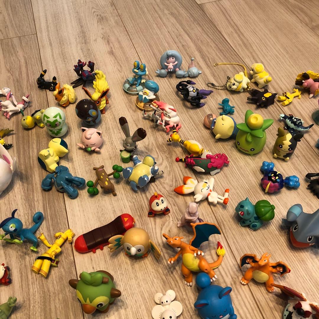 ポケモンキッズ　指人形　200個以上　フィギュアまとめ売り　オマケ多数