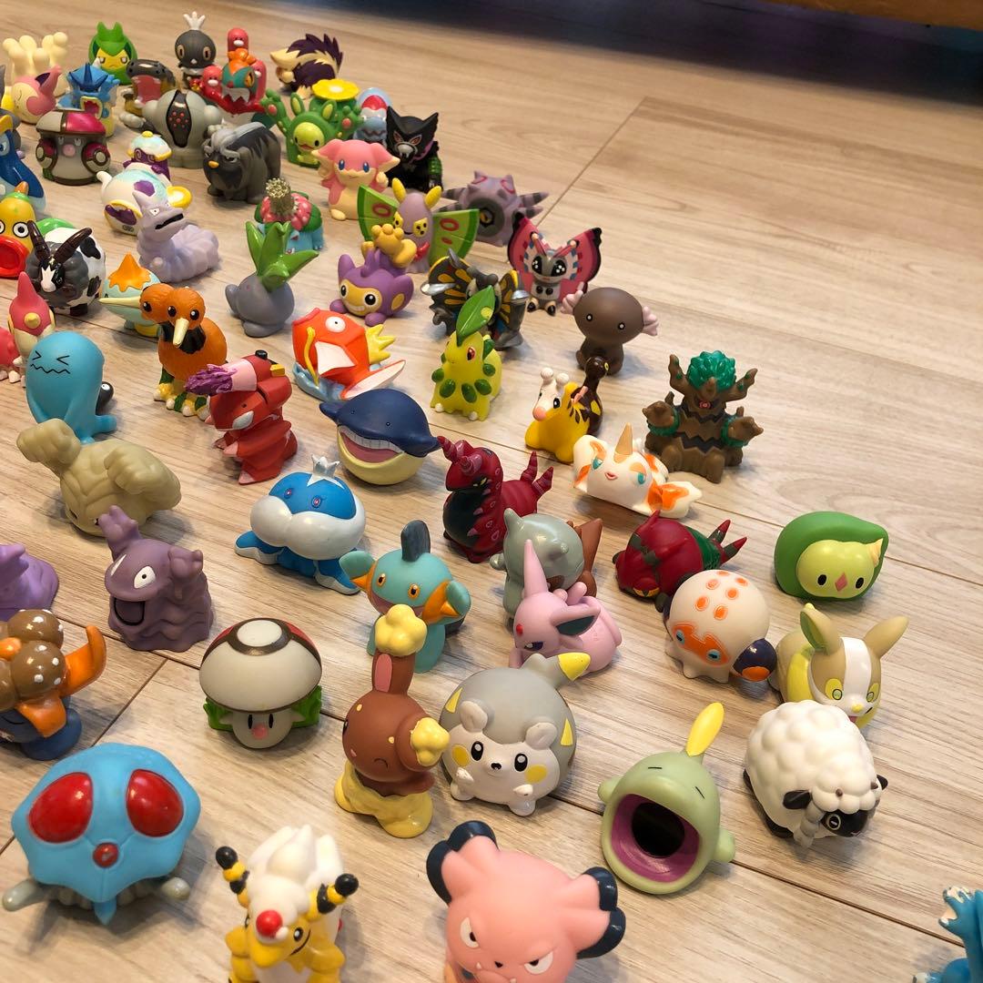 ポケモンキッズ　指人形　200個以上　フィギュアまとめ売り　オマケ多数