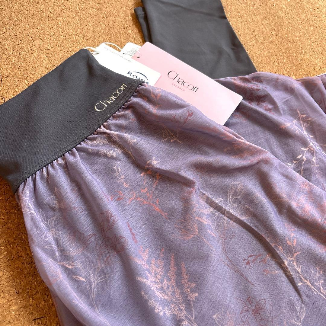 新品未使用　タグ付き　chacott ピラティス　ヨガ　パンツ　シースルー 新品未使用 タグ付き chacott ピラティス ヨガ パンツ シースルー