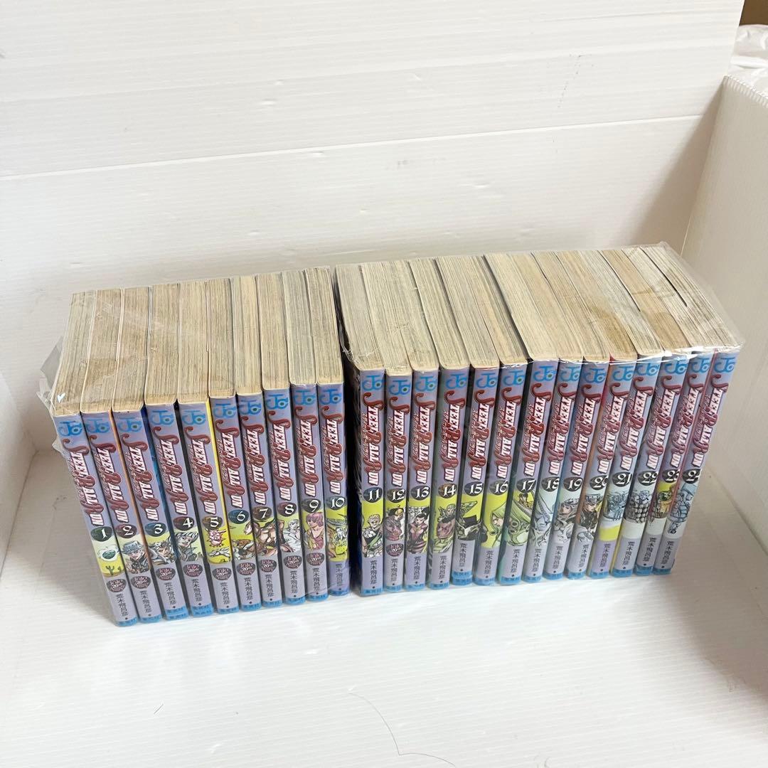 ジョジョの奇妙な冒険 7部 スティールボールラン 1~24巻 完結セット