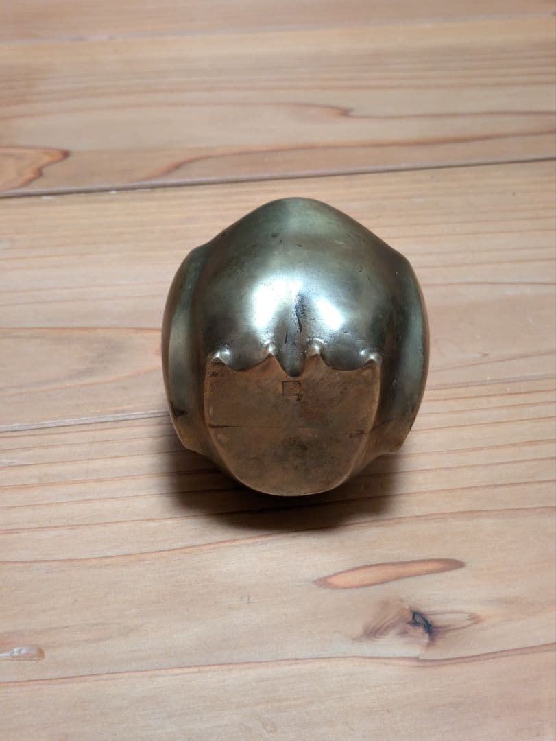 銅製 ふくろう香炉　米田美昭作