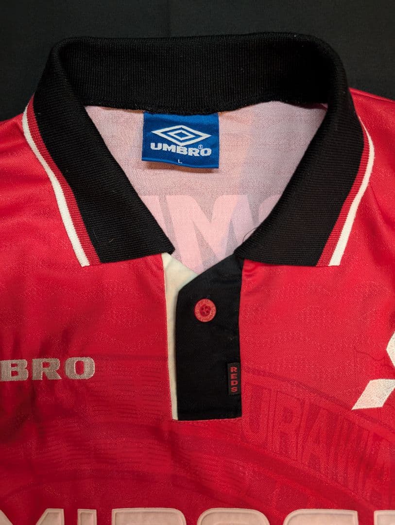 UMBRO製！】浦和レッズ/福田正博/ホーム/1997/98モデル - メルカリ
