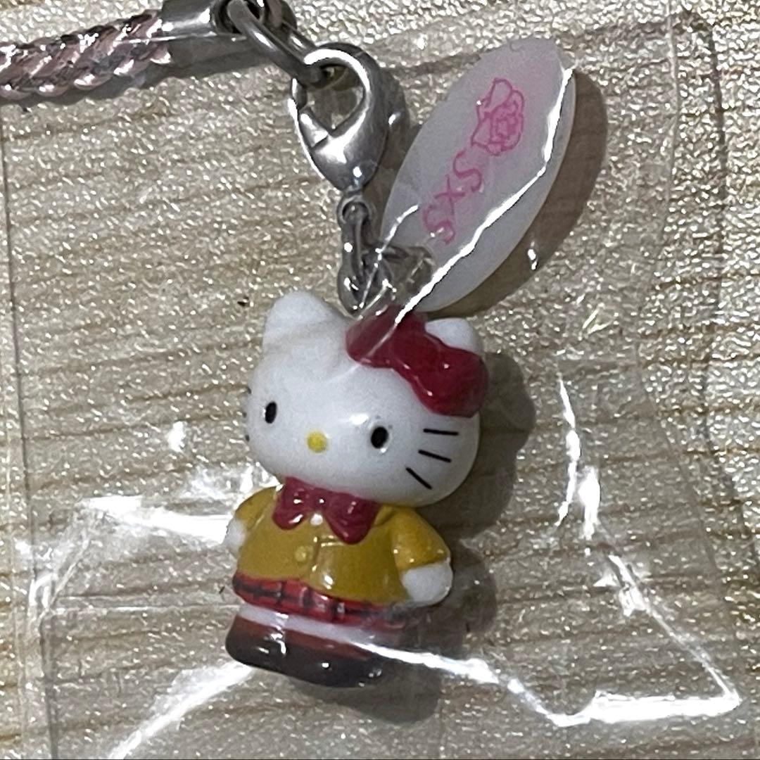 品川女子学院 白ばら祭記念限定 オリジナルハローキティ根付け ストラップ