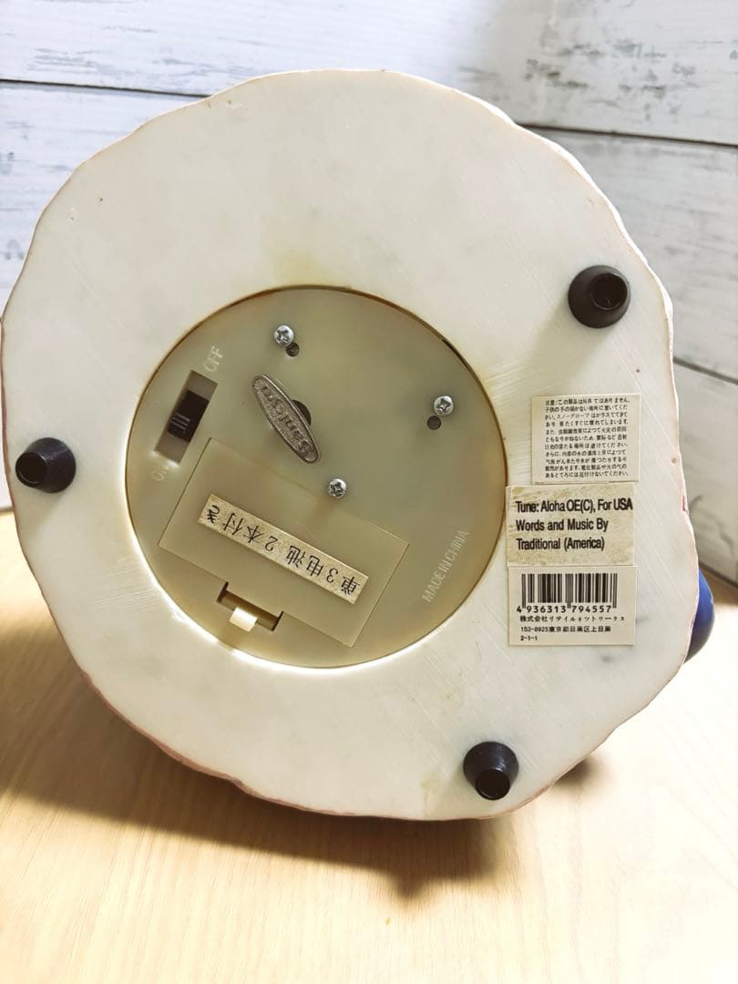 リロアンドスティッチ　スノーグローブ　スノードーム