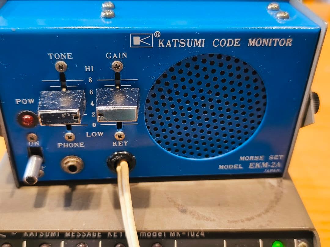 メッセージ、キーヤーMKー1024 CWモニターEKMー2A - メルカリ