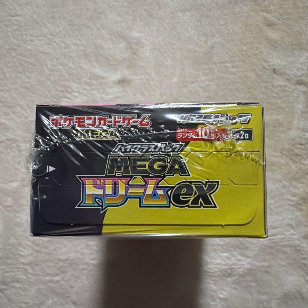 ポケカ MEGAドリームex 未開封BOX シュリンク付き - メルカリ