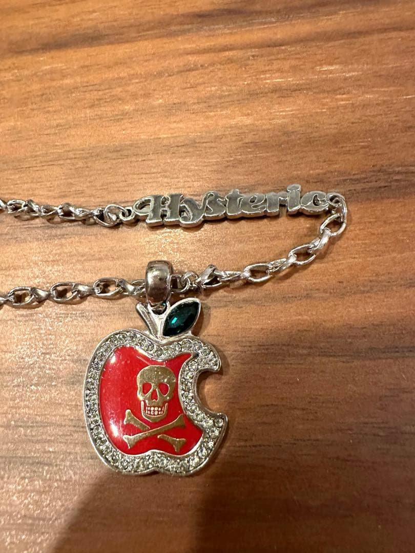 ヒステリックグラマー SKULL APPLE ネックレス スカルアップル - メルカリ