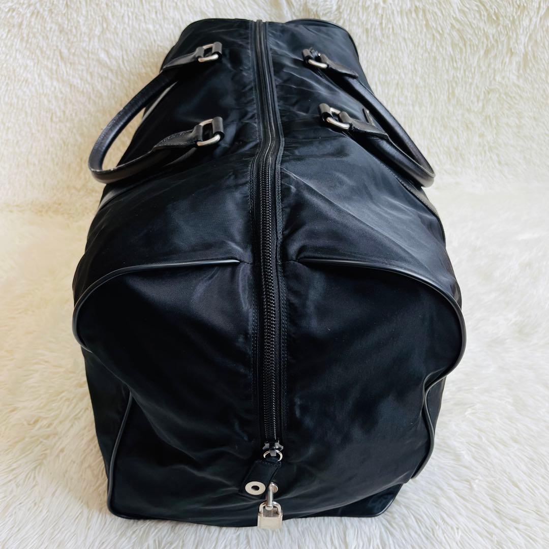 PRADA プラダ ボストンバッグ ハンドバッグ 三角プレート 白タグ