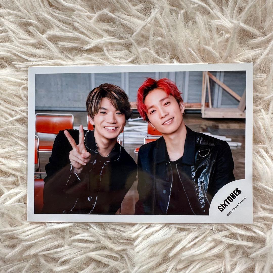 SixTONES imitation rain 公式写真 オフショ 樹 髙地 - メルカリ