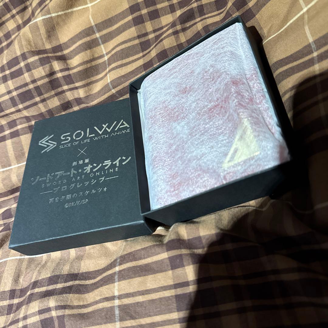 ソードアート・オンライン 本革　二つ折り財布　アスナver 絶版　定価　ははわあ