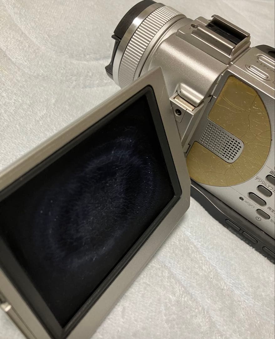 ソニー ビデオカメラDCR-TRV20ミニDVテープ仕様 画面劣化ですが作動機