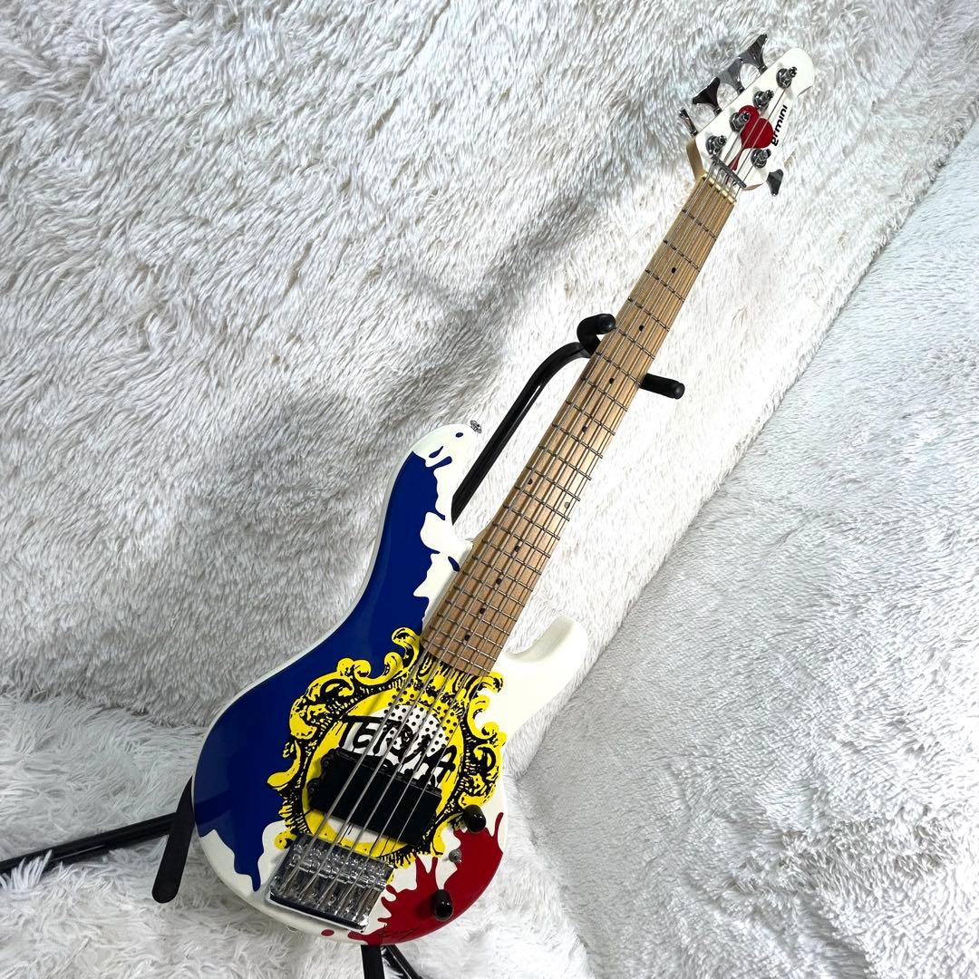 超希少】Grmini (ESP) GR-T-58TRI 5弦 アンプ内蔵 - メルカリ