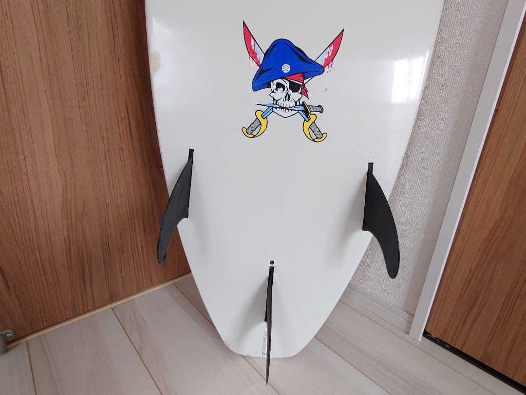 ★【フィン付】サンタクルーズ サーフボード A.R.MODEL サイズ6.0 ★