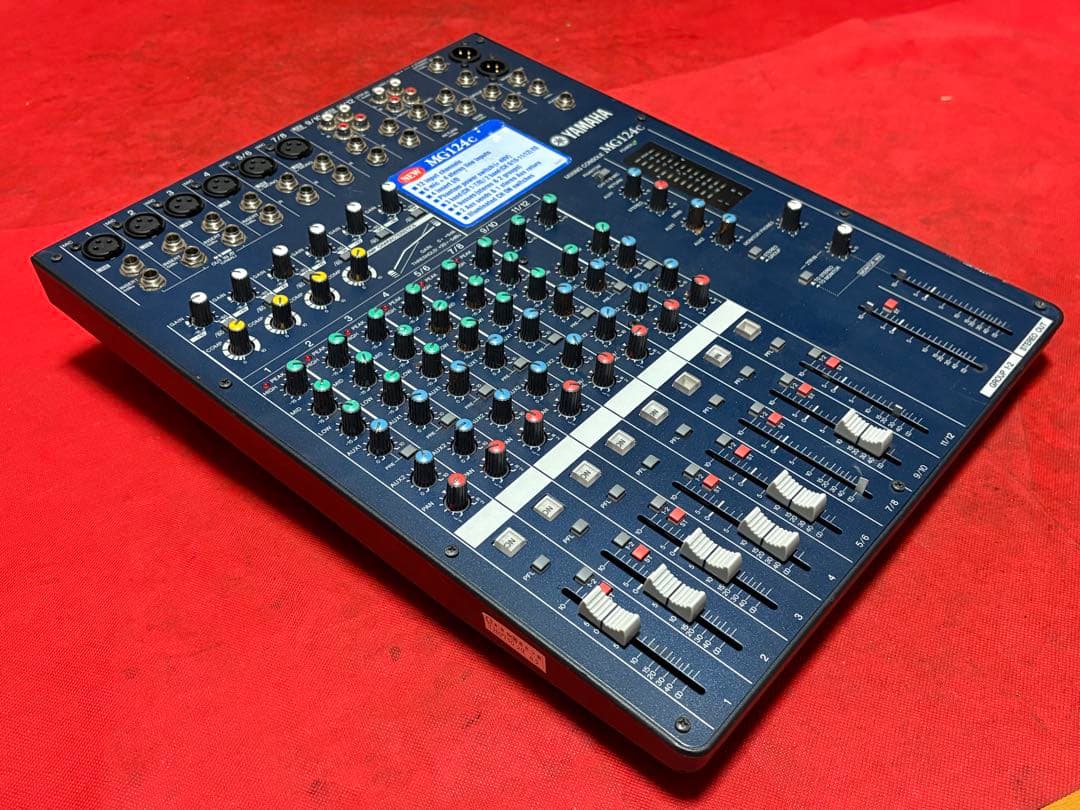 ヤマハ アナログミキシングコンソールMG124C 訳あり品 1930-01-1