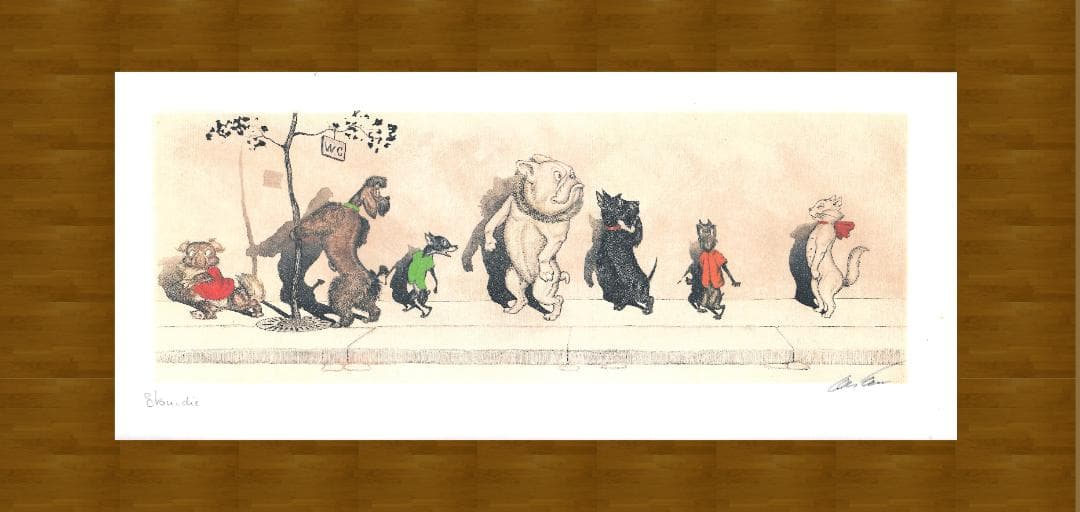 ボリス オクライン “dirty dogs of paris” 『あわて者』