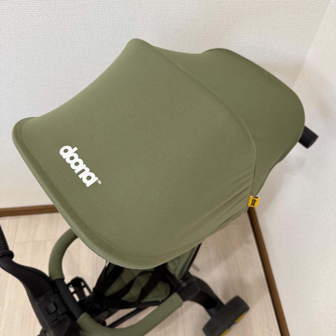 【美品】doonaドゥーナ リキトライク　世界最小 折りたたみ三輪車　カーキ