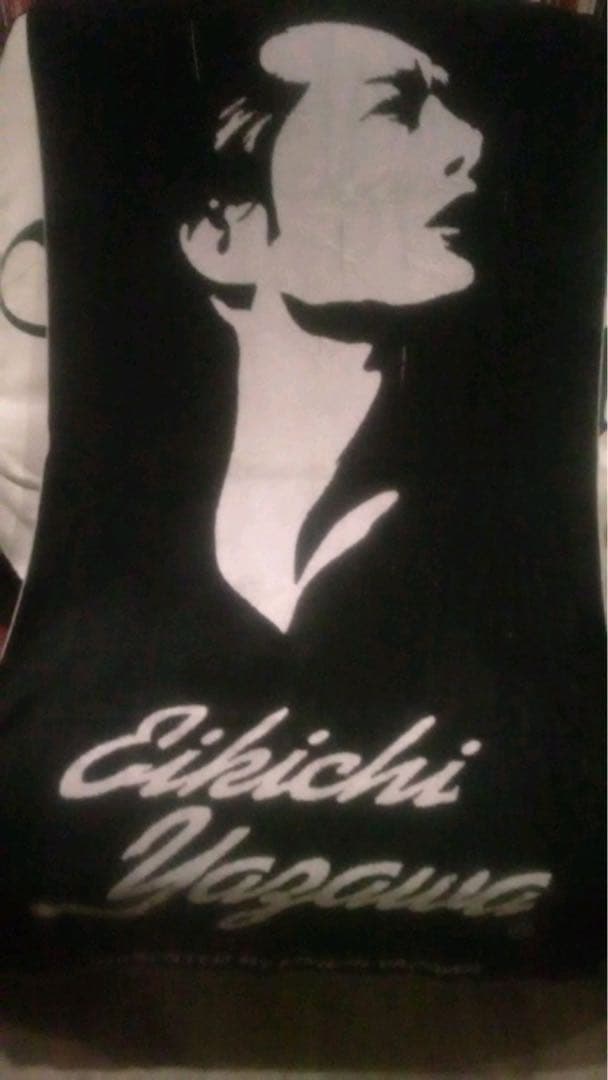 稀少当時モノ/矢沢永吉/タオルケット/シルエット