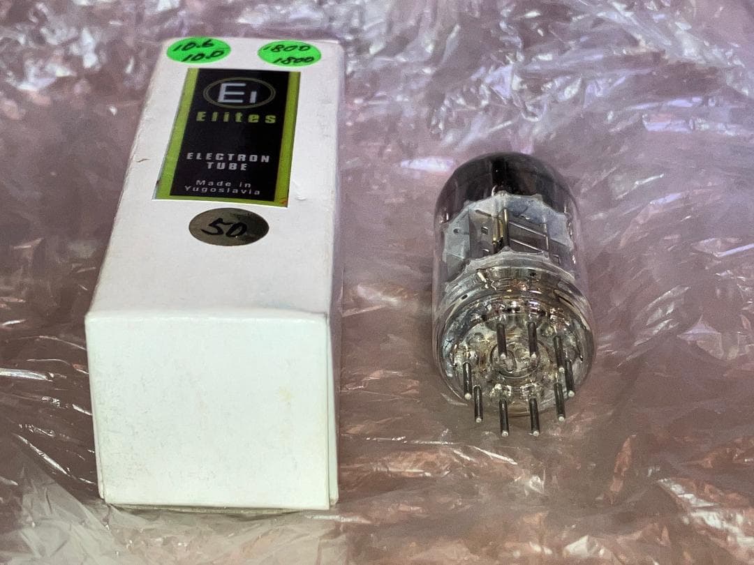 新品? 12AU7? ECC82? ニッケル?プレート EI ユーゴスラヴィア製 - メルカリ