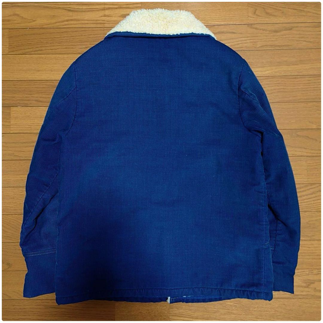 70S モンゴメリーワード インディゴコーデュロイB-3型カラーボアランチ