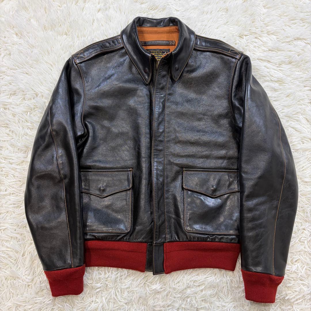 【美品】Y’s WORKS ホースハイド A-2 レザージャケット 赤リブ 38 美品】Y's WORKS ホースハイド A-2 レザージャケット 赤リブ 38 - メルカリ