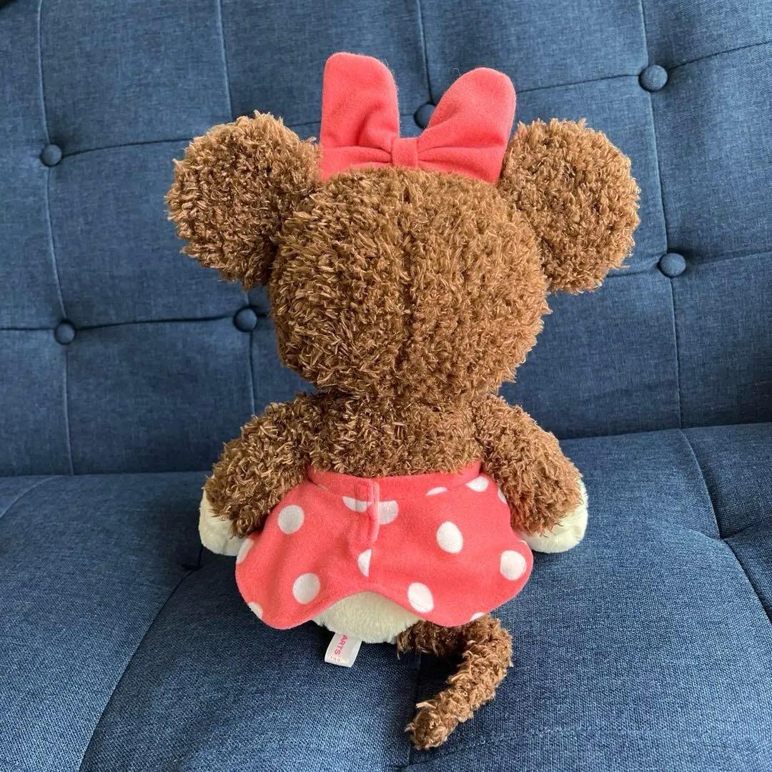 ディズニー ミニークチュール ミニーちゃん カドリーベア ぬいぐるみ