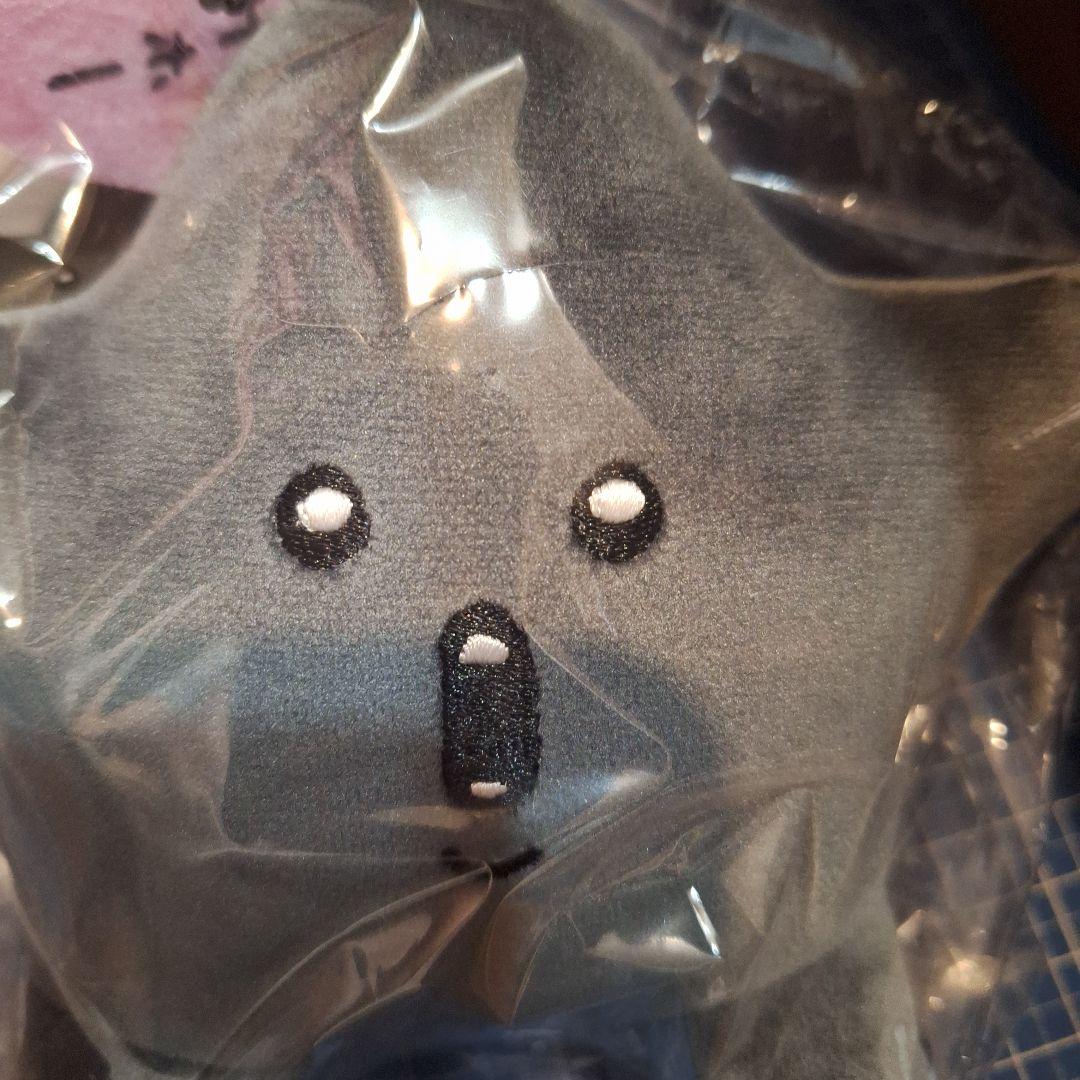 ちいかわ　黒い星　マスコット　ぬいぐるみ　　黒い流れ星　ナガノ