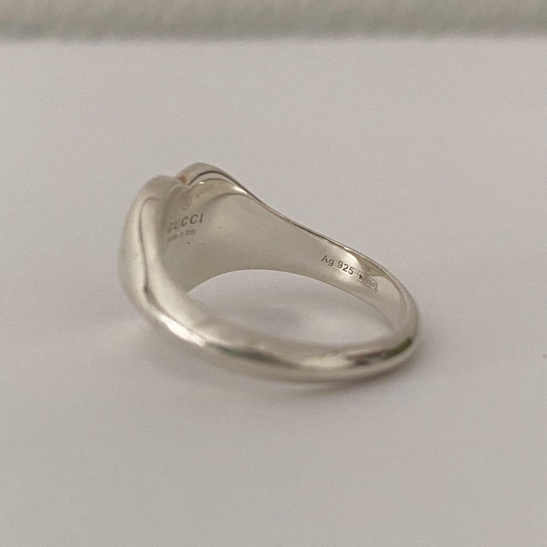 GUCCI インターロッキングG ハート付き リング(10号) - メルカリ