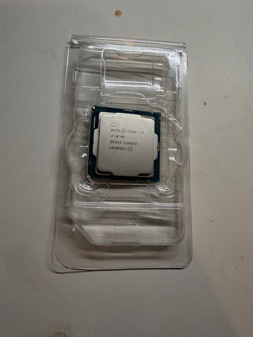 CPU Intel Core i7-8700 CPU 3.20GHz LGA 1151