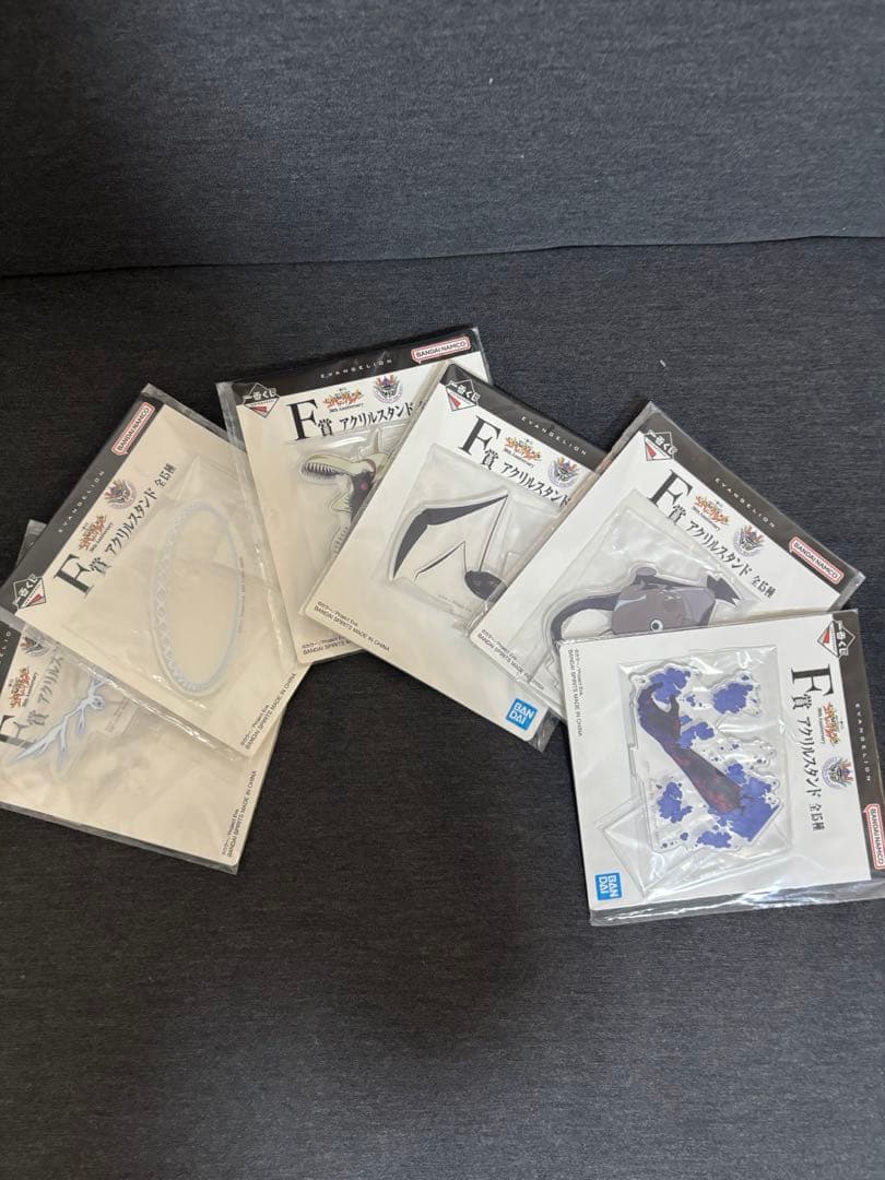 エヴァンゲリオン一番くじ ラストワン賞 アスカ レイ ファイル アクリルスタンド