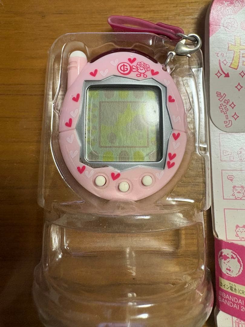 【美品】祝！ケータイかいツー たまごっちプラス ピンクハート 赤外線通信