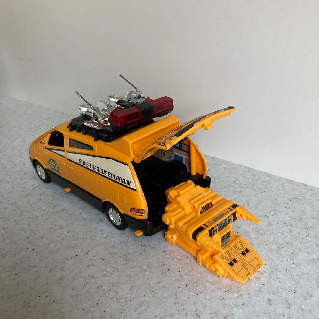 特急指令 ソルブレイン ソルドレッカー バンダイ 箱付き 動作可能