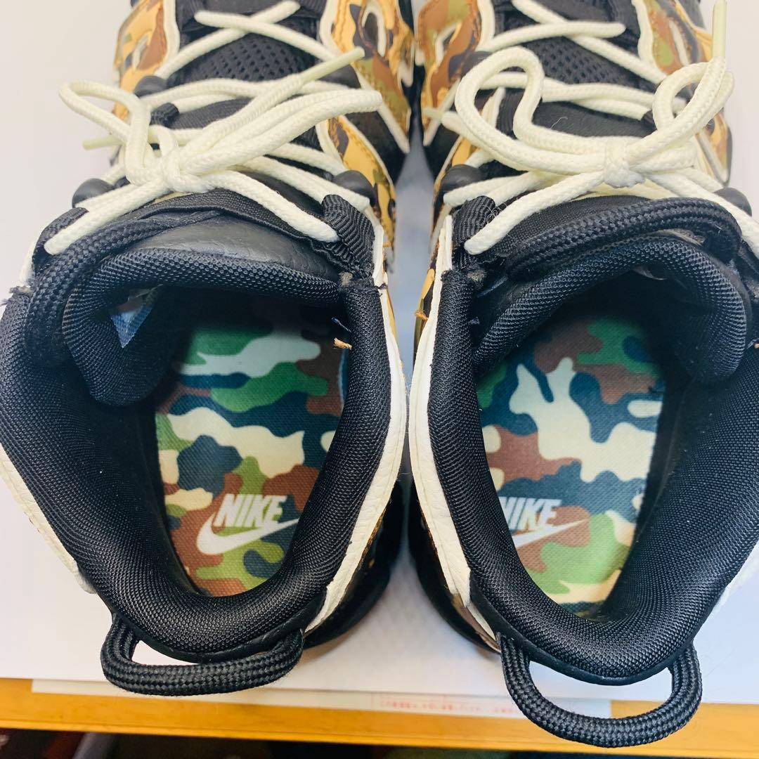 ⭐️極美品ナイキ、エア モア アップテンポ カモ、CJ0930-001、25cm