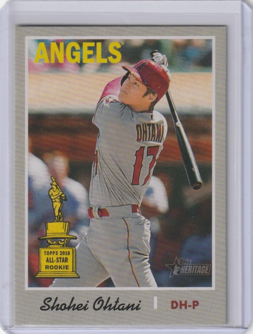 レア2019 Topps Heritage ACTION SP 大谷翔平 MLB kjsportscard_so1059
