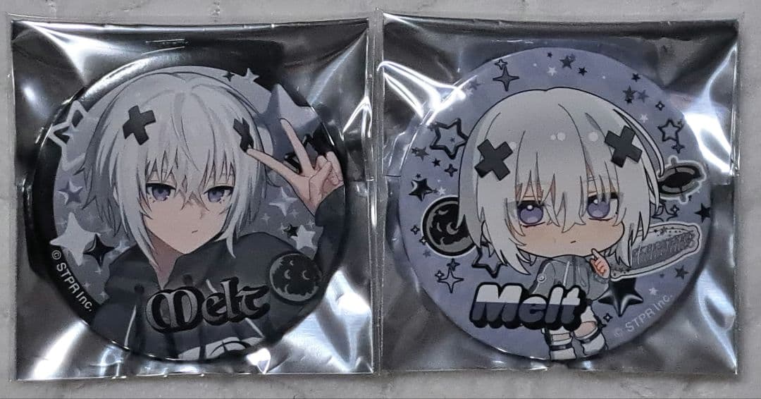 メルト・ダ・テンシくん Starry Spring 等身缶バッジ
