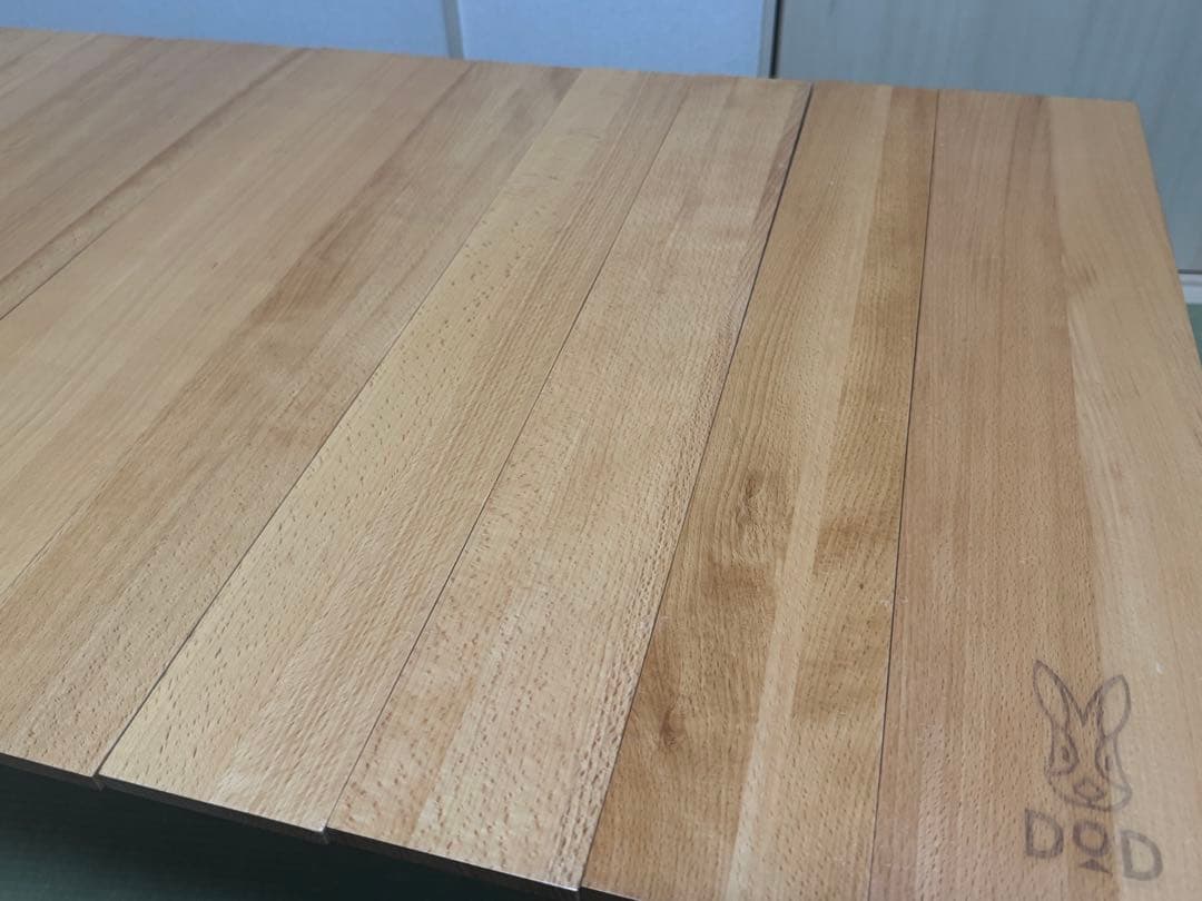 DOD キャナリーテーブル L 折りたたみテーブル アウトドア 高さ調整可能