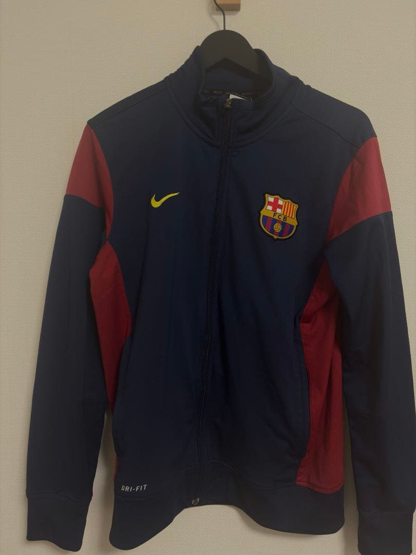 【当日発送します】バルセロナ　セットアップ　ジャージ　Lサイズ バルセロナ トラック ウーブンスーツ US Lサイズ 上下 セットアップ