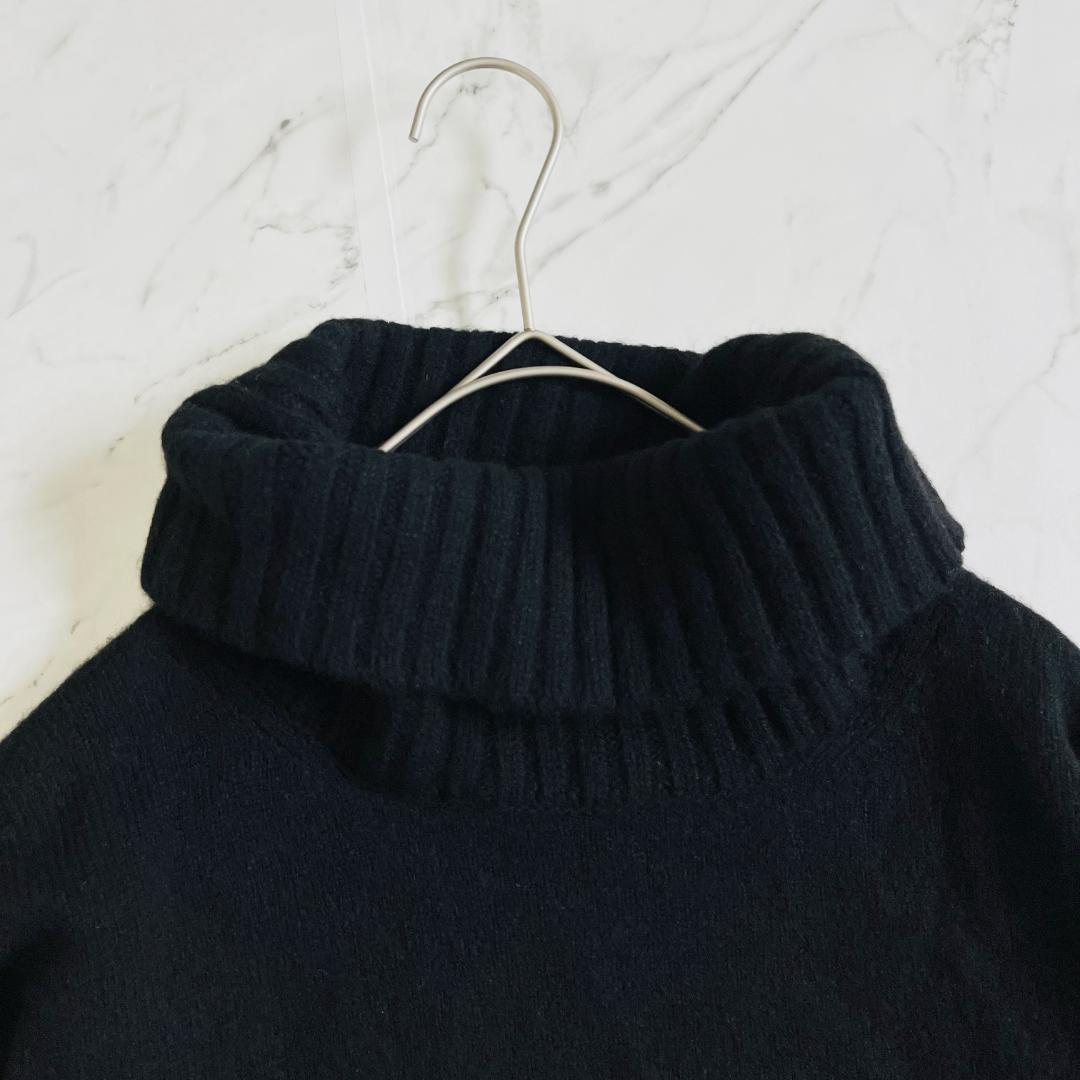 美品】スピックアンドスパン タートルネックニット カシミヤ混 ウール