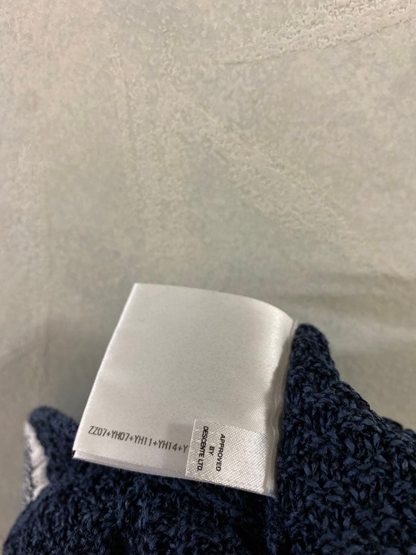 美品 Munsingwear 和紙混オーバーサイズチルデンセーター LL ニット