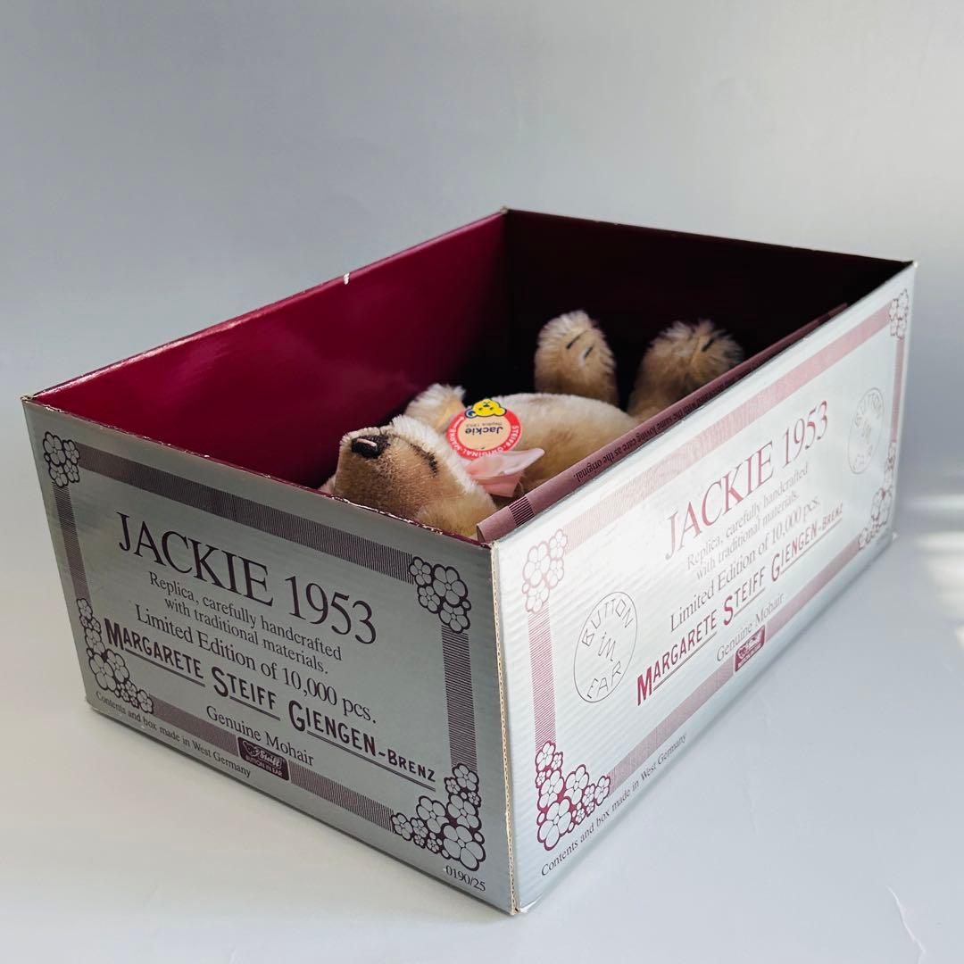 シュタイフ　ジャッキー　テディベア　25cm 1953年　レプリカ　限定品