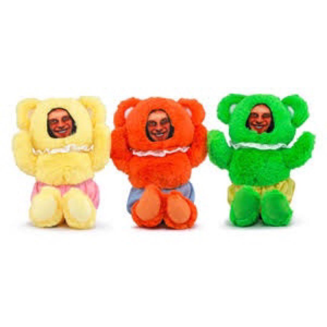 Aphex Twin Donkey Rhubarb Bear 美品 ぬいぐるみ - メルカリ