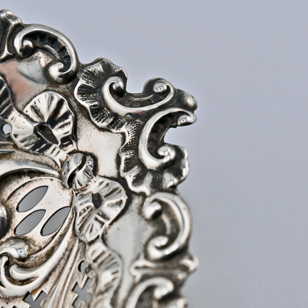 M1314 Antique 1910s 純銀 Gorham ハート型 トレイ - メルカリ